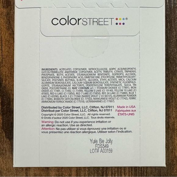 Color Street - Yule Be Jolly  (Hard to Find set) - Picture 4 of 4